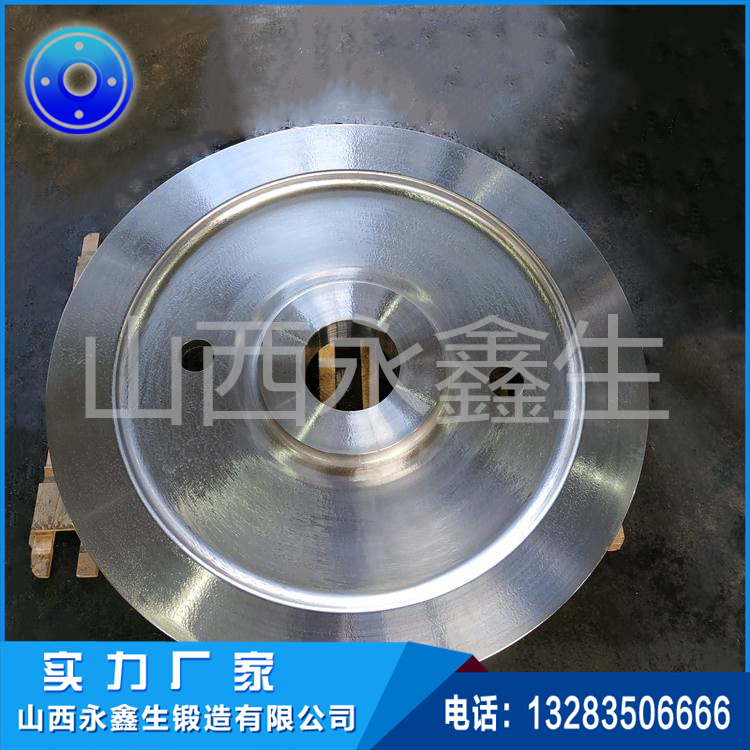 鍛造回轉(zhuǎn)爐托輪鍛件