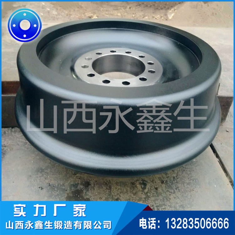 鍛造齒圈托輪鍛件